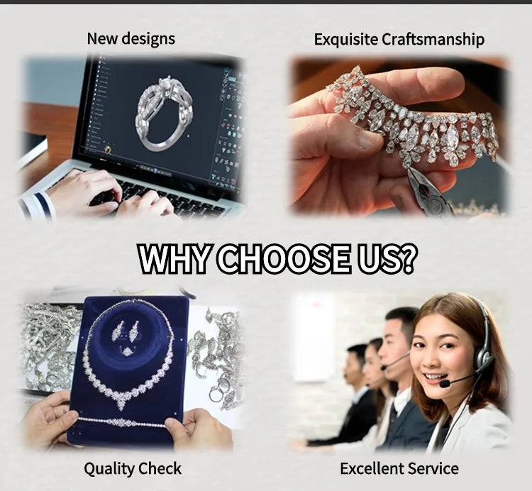 Luxury White Cubic Zirconia Bridal Jewelry Set Brides Accessories Tassel Water Drop Necklace Earring 4pcs Set for Wedding Party