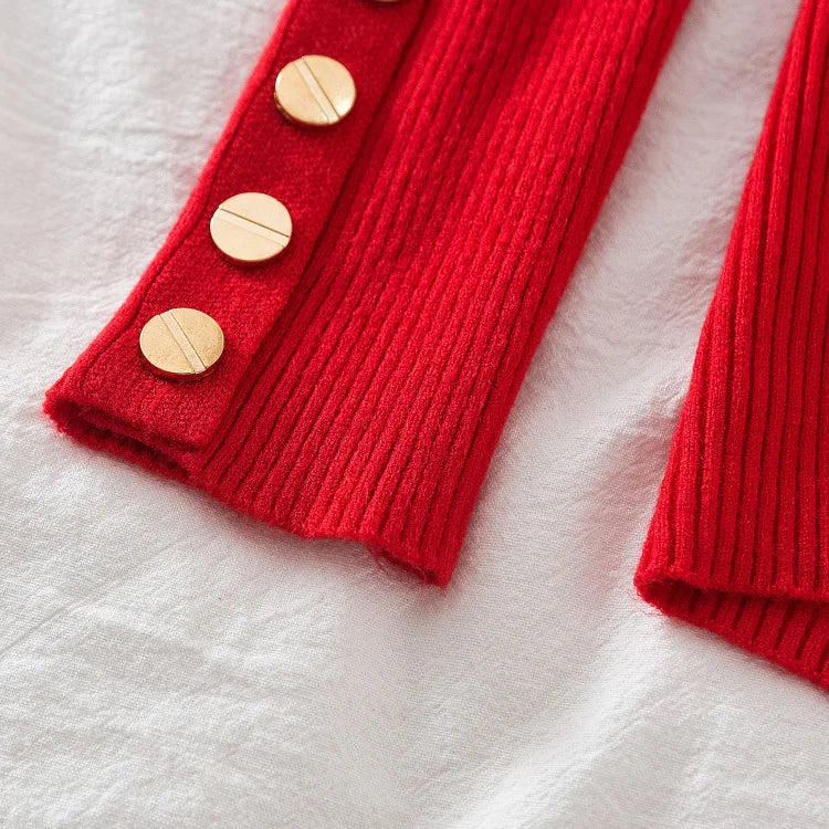 2025 women thick sweater pullovers khaki casual autumn winter button o-neck chic sweater female slim knit top soft jumper tops