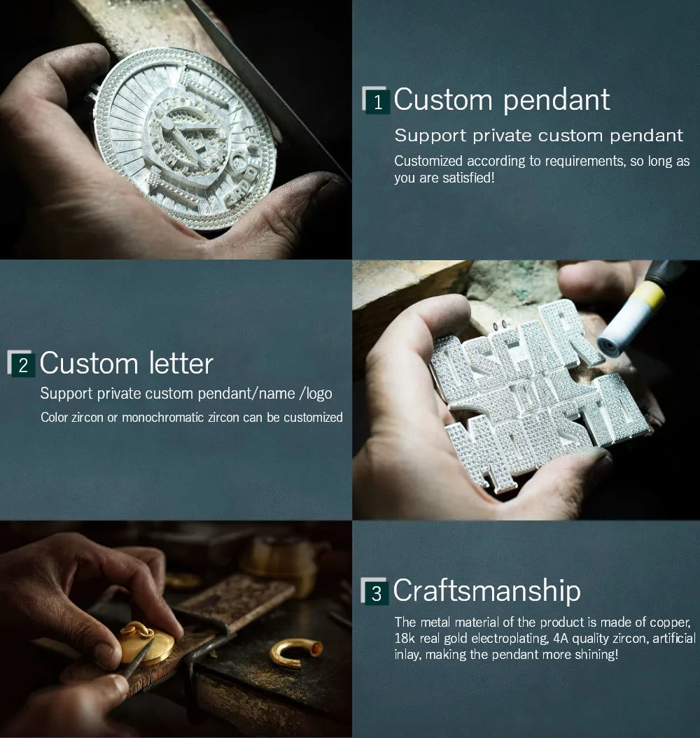 Gold Color Tennis Chain 4mm 5mm 6mm One Row Zircon Necklace Link For Men Women Hip Hop Jewelry