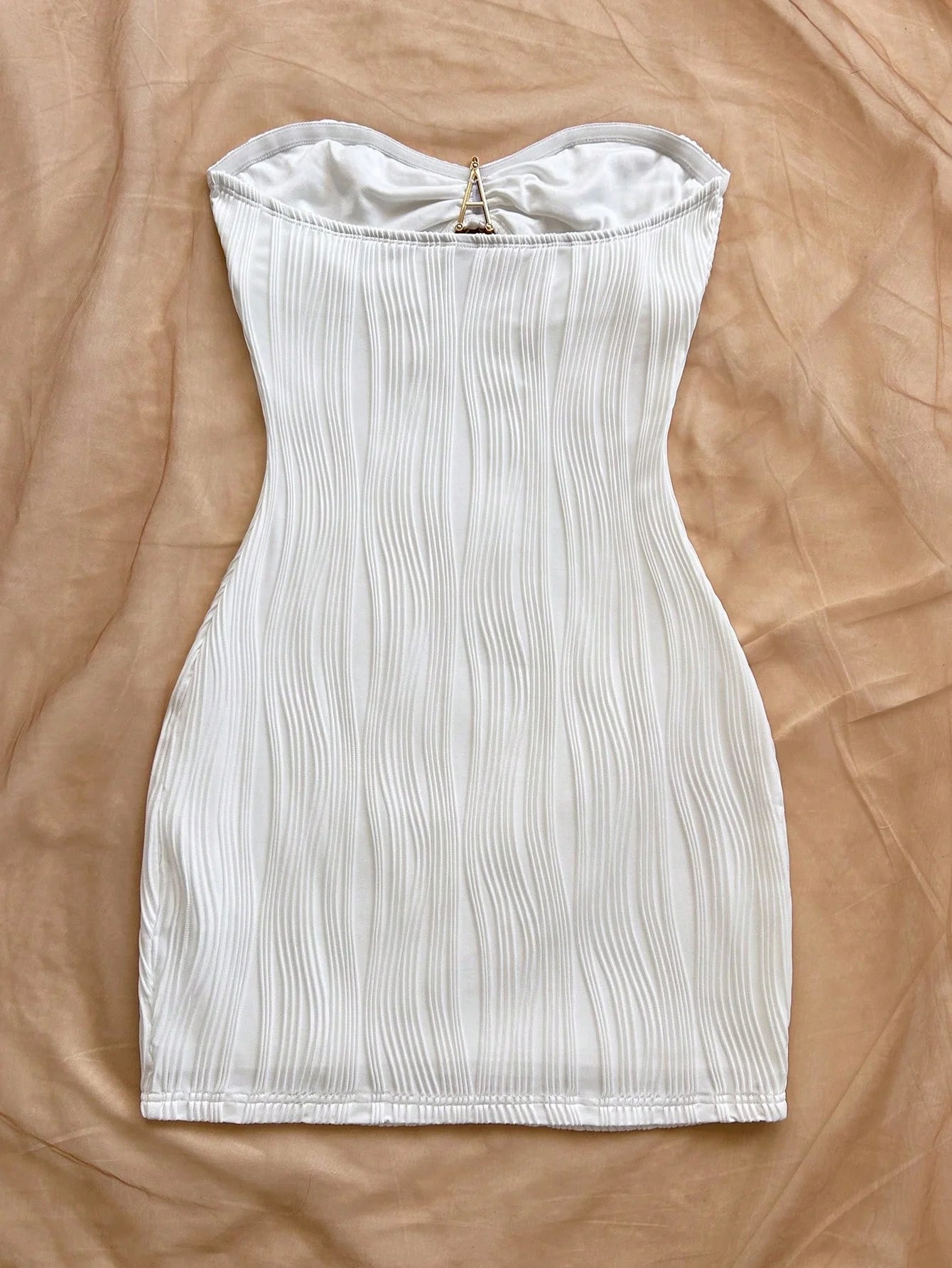 Strapless Slimming Short Dress Sexy Pure And Sensual Hip-Hugging Women's Fashion Party Wear