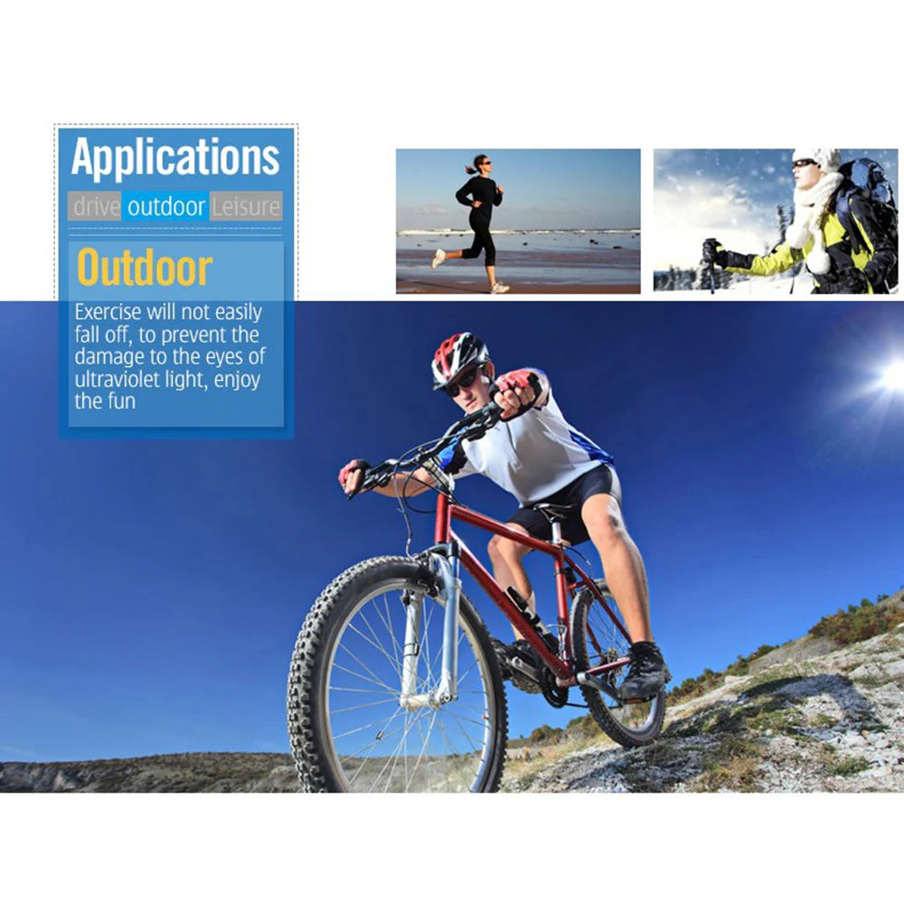 Bluetooth Hiking Eyewear Smart Glasses Stereo Listening Wireless Headset UV-Protection Polarized Lenses Sunglasses Headphones