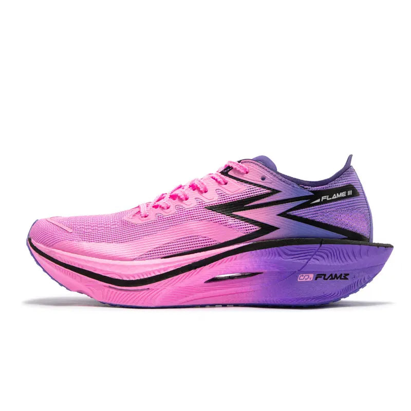 361 Degrees NEW Flame 3.0 Men Running Shoes Marathon Carbon Plate Racing Breathable Cushioning Non-Slip Sneakers Male 672412207