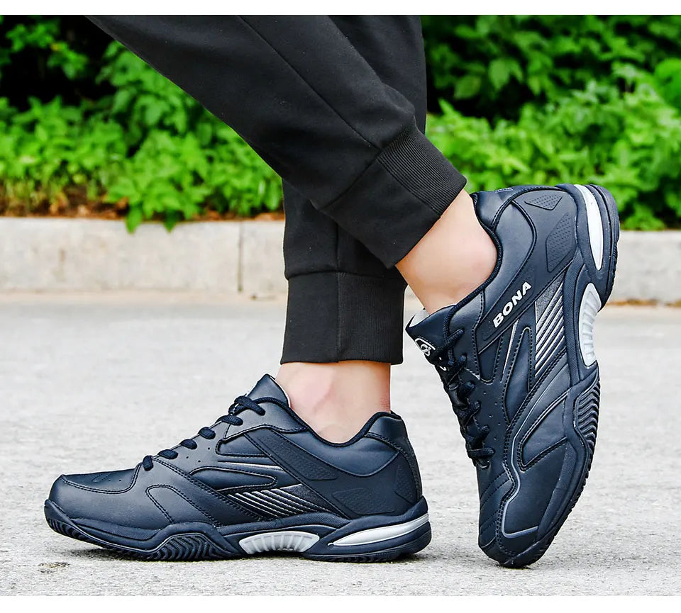 BONA New Designers Table Tennis Shoes Men Indoor Sports Shoes Badminton Sneakers Breathable Sport Footwear Mansculino Comfy
