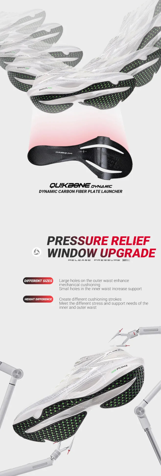 361 Degrees NEW Flame 3.0 Men Running Shoes Marathon Carbon Plate Racing Breathable Cushioning Non-Slip Sneakers Male 672412207