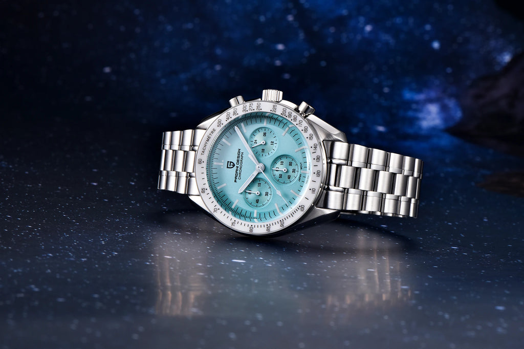 PAGANI DESIGN 2025 New Men's Watches Top Luxury Quartz Watch For Men Auto Date Speed Chronograph AR Sapphire Mirror Wrist watch