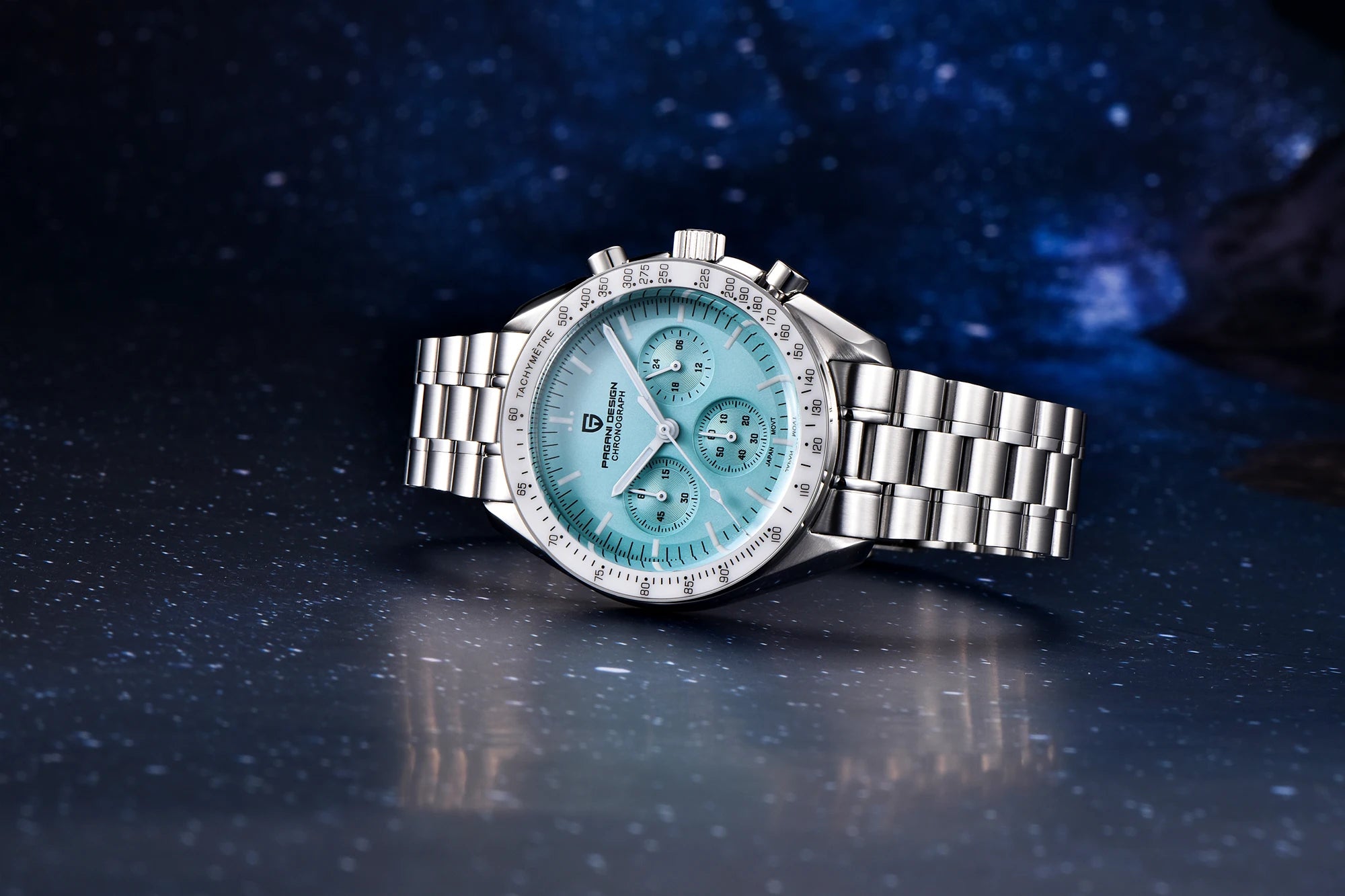 PAGANI DESIGN 2025 New Men's Watches Top Luxury Quartz Watch For Men Auto Date Speed Chronograph AR Sapphire Mirror Wrist watch