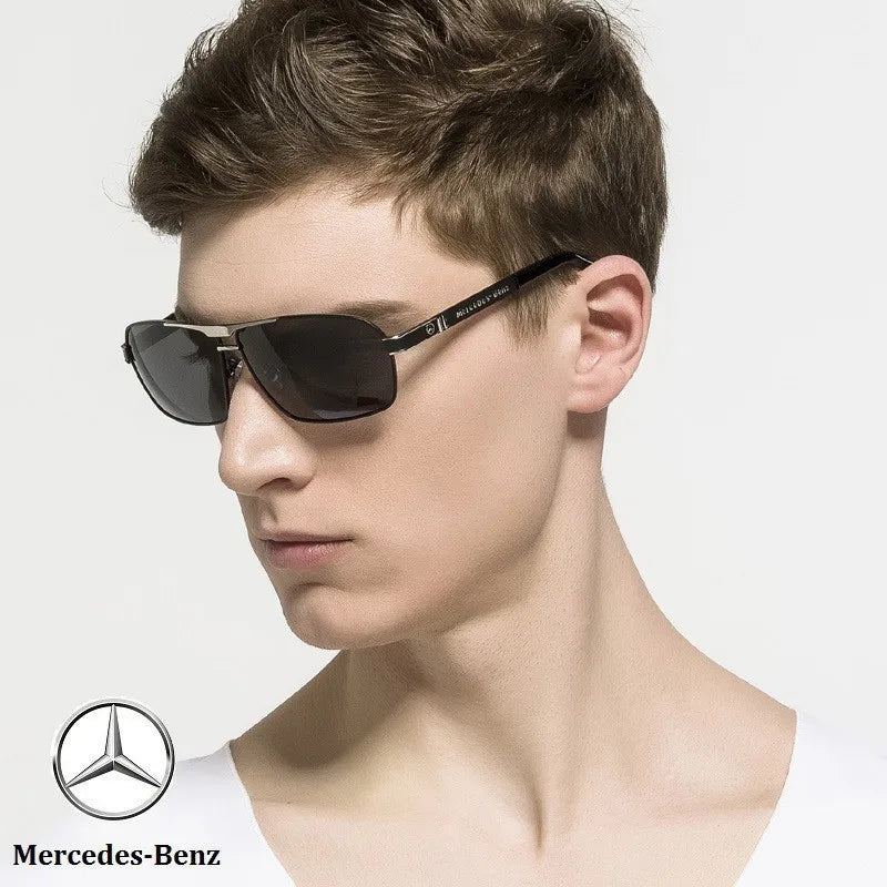 Car High-End Popular Polarized Sunglasses Anti Glare Goggles Mercedes Benz A B C E S SLK ML Sprinter Vito Class GLA GLC GLK GLS