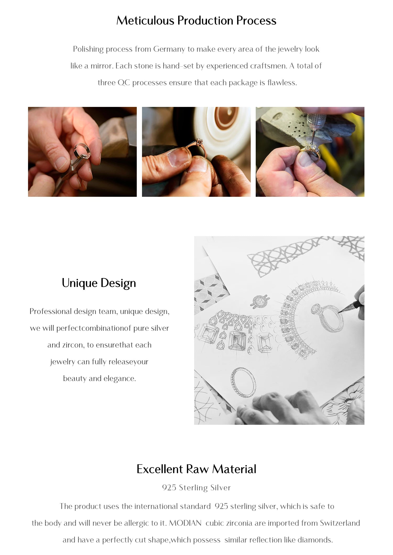 MODIAN Authentic 925 Sterling Silver Geometric Rectangle Natural Opal Jewelry Sets Rings Earrings For Women Wedding Jewelry