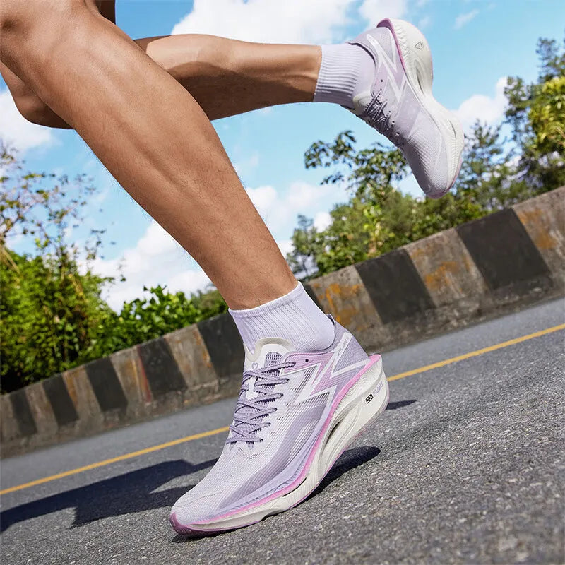 361 Degrees NEW Flame 3.0 Men Running Shoes Marathon Carbon Plate Racing Breathable Cushioning Non-Slip Sneakers Male 672412207