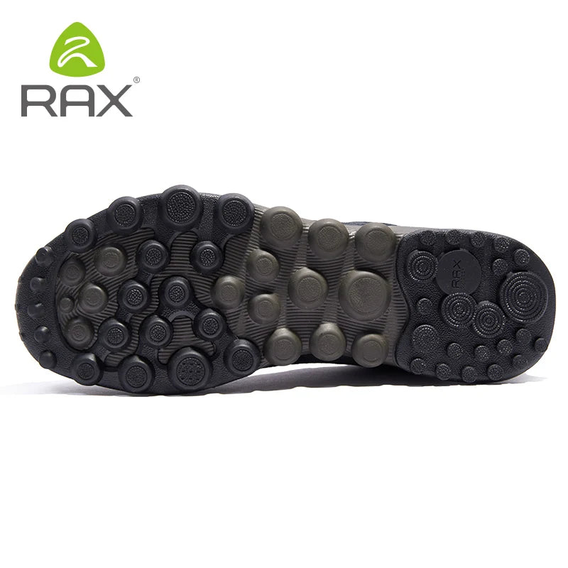 Rax Men's trekking shoes Women's army green trekking boots Breathable mountain climbing camping outdoor sports hunting walking s