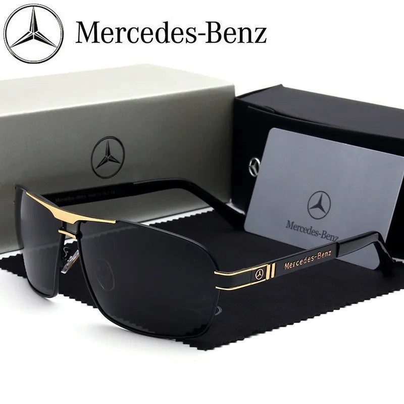 Car High-End Popular Polarized Sunglasses Anti Glare Goggles Mercedes Benz A B C E S SLK ML Sprinter Vito Class GLA GLC GLK GLS