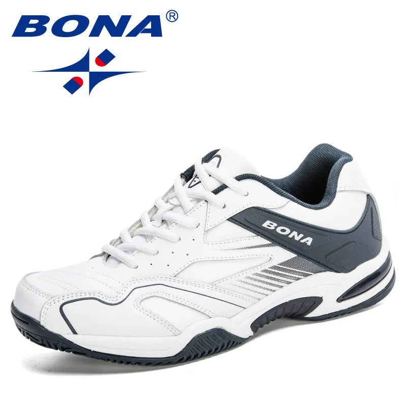 BONA New Designers Table Tennis Shoes Men Indoor Sports Shoes Badminton Sneakers Breathable Sport Footwear Mansculino Comfy