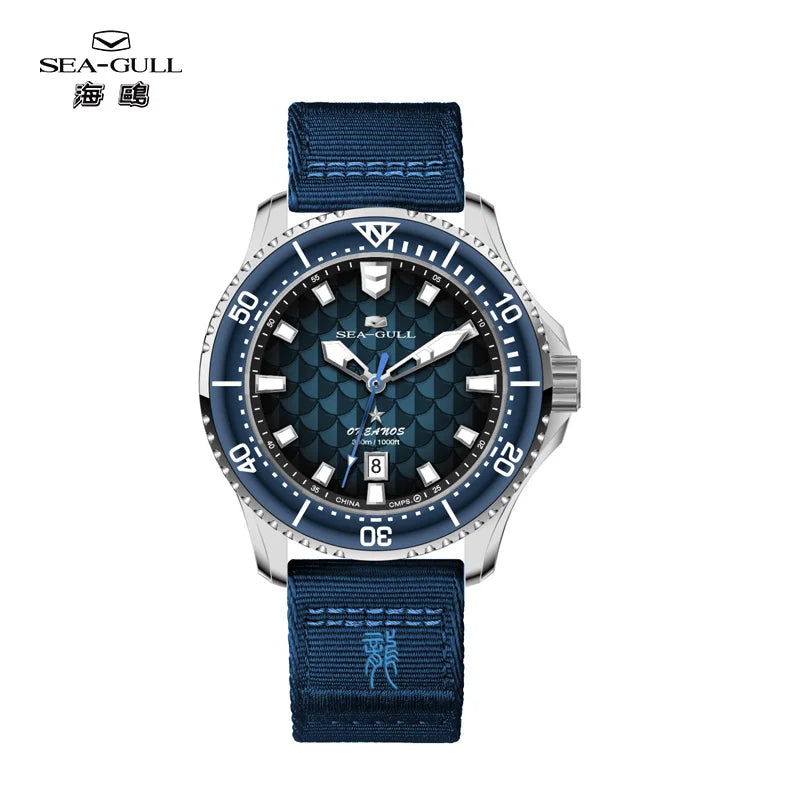 Seagull King of the Dragon Men's Watches Automatic Mechanical Watch Sports Diver 300M Waterproof Wristwatch Luxury 2024 New 1216