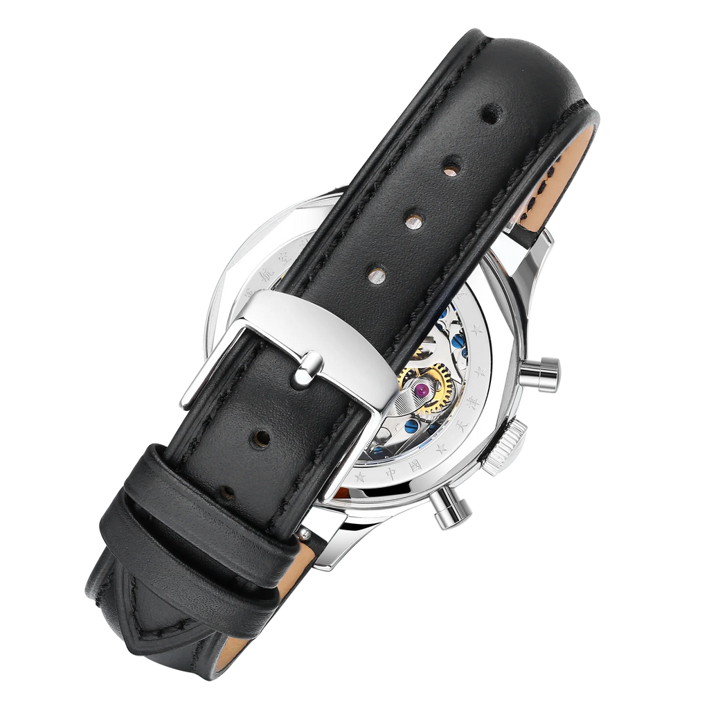 Seagull 1963 International Edition Men's Mechanical Watch Pilot Clock ST1901 Retro Chronograph Wristwatch Air Force Aviation New