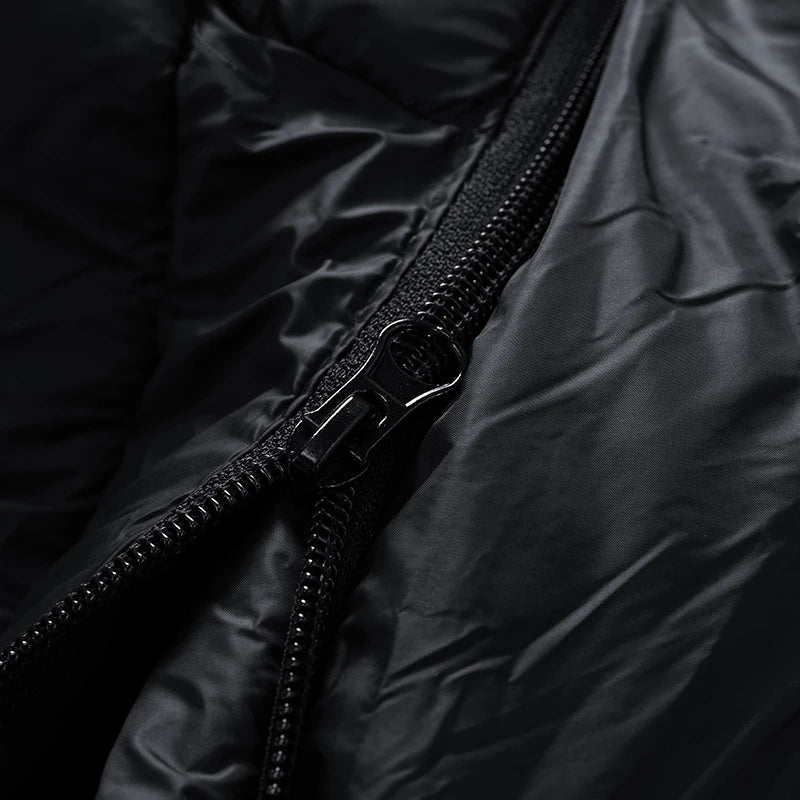 8XL Men New Autumn Winter Warm Waterproof Parkas Jacket Coat Mens Hooded Casual Outwear Detachable Hat Outfits Parkas Coat Male