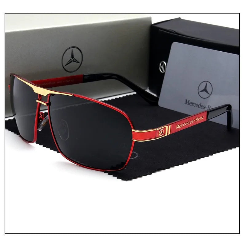 Car High-End Popular Polarized Sunglasses Anti Glare Goggles Mercedes Benz A B C E S SLK ML Sprinter Vito Class GLA GLC GLK GLS