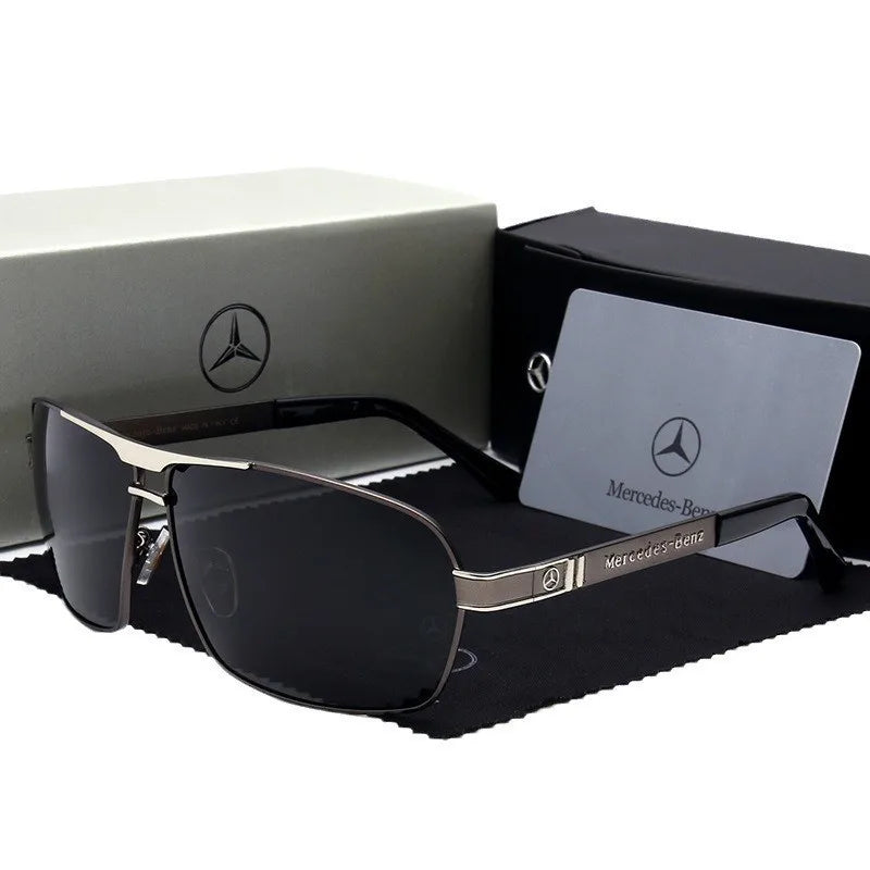 Car High-End Popular Polarized Sunglasses Anti Glare Goggles Mercedes Benz A B C E S SLK ML Sprinter Vito Class GLA GLC GLK GLS