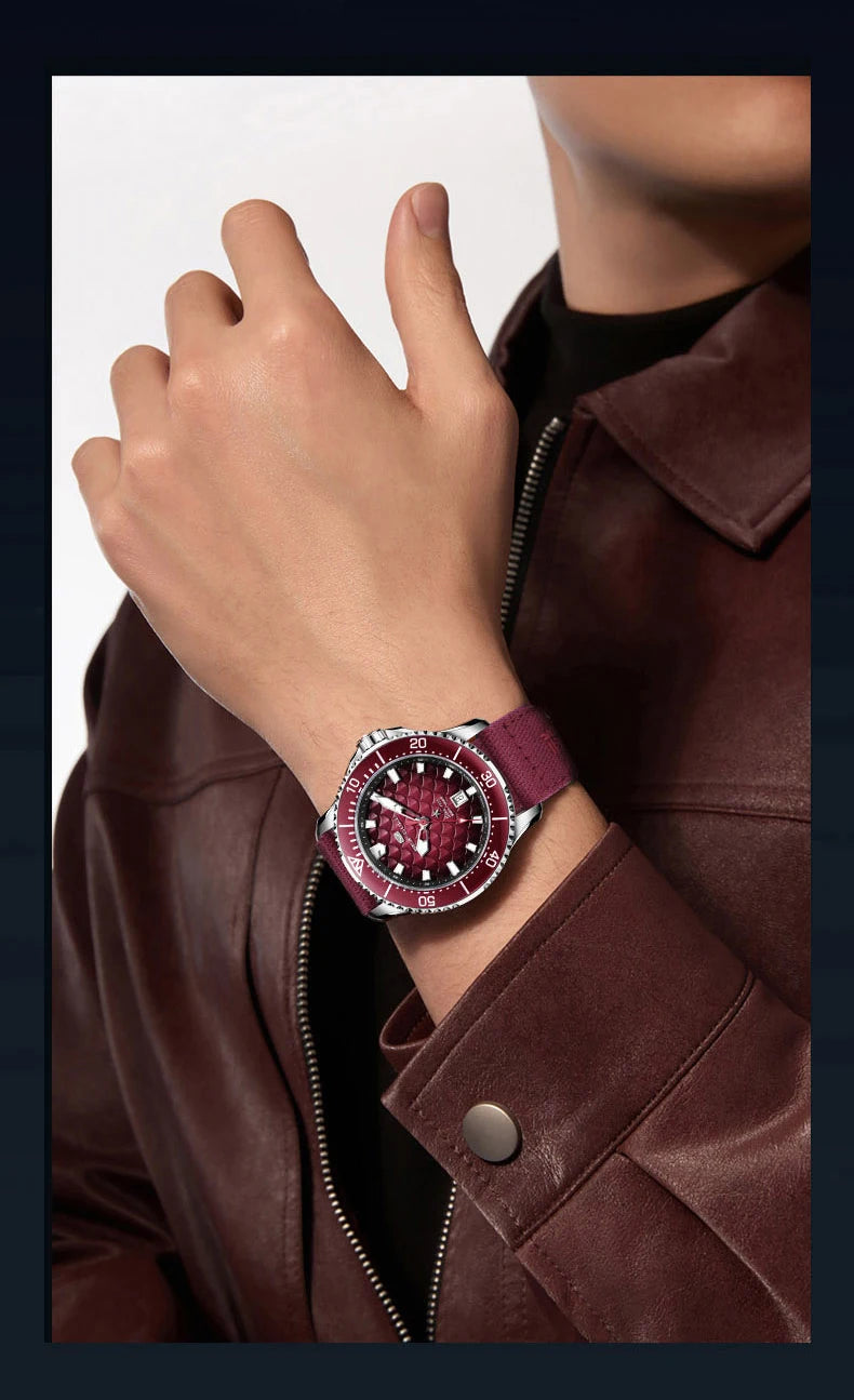 Seagull King of the Dragon Men's Watches Automatic Mechanical Watch Sports Diver 300M Waterproof Wristwatch Luxury 2024 New 1216