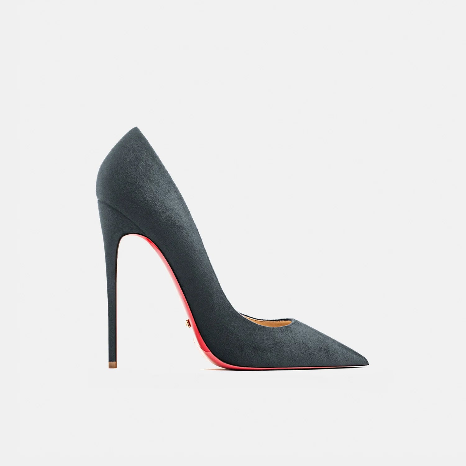 Elegant Women heeled Shoes Red Shiny Bottoms Pointed Toe High Heels Designer Luxury Leopard Suede Pumps Fashion Party Prom Shoes