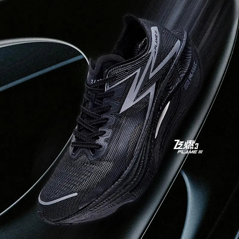 361 Degrees NEW Flame 3.0 Men Running Shoes Marathon Carbon Plate Racing Breathable Cushioning Non-Slip Sneakers Male 672412207