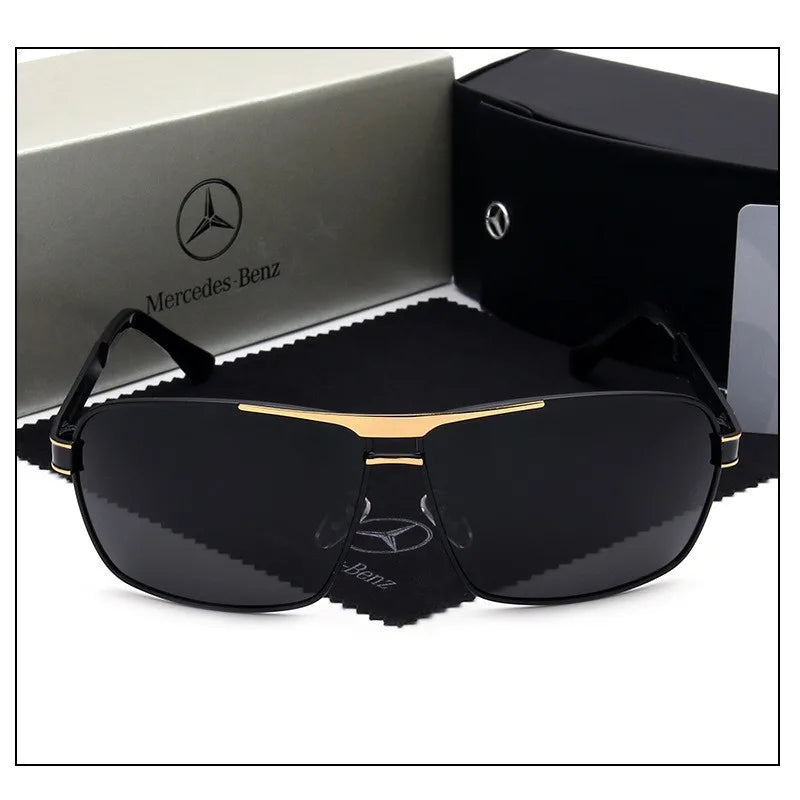 Car High-End Popular Polarized Sunglasses Anti Glare Goggles Mercedes Benz A B C E S SLK ML Sprinter Vito Class GLA GLC GLK GLS
