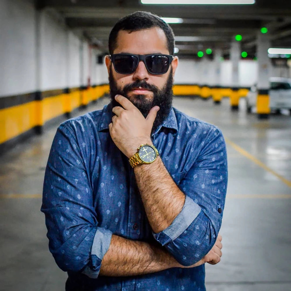 NIBOSI Mens Watches Top Brand Luxury Famous Men's Dress Watch Fashion Casual Military Quartz Wristwatches Saat Relogio Masculino