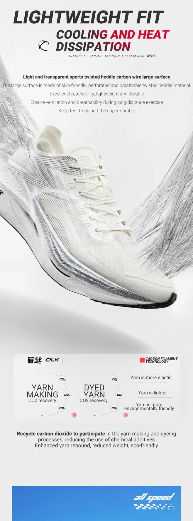 361 Degrees NEW Flame 3.0 Men Running Shoes Marathon Carbon Plate Racing Breathable Cushioning Non-Slip Sneakers Male 672412207