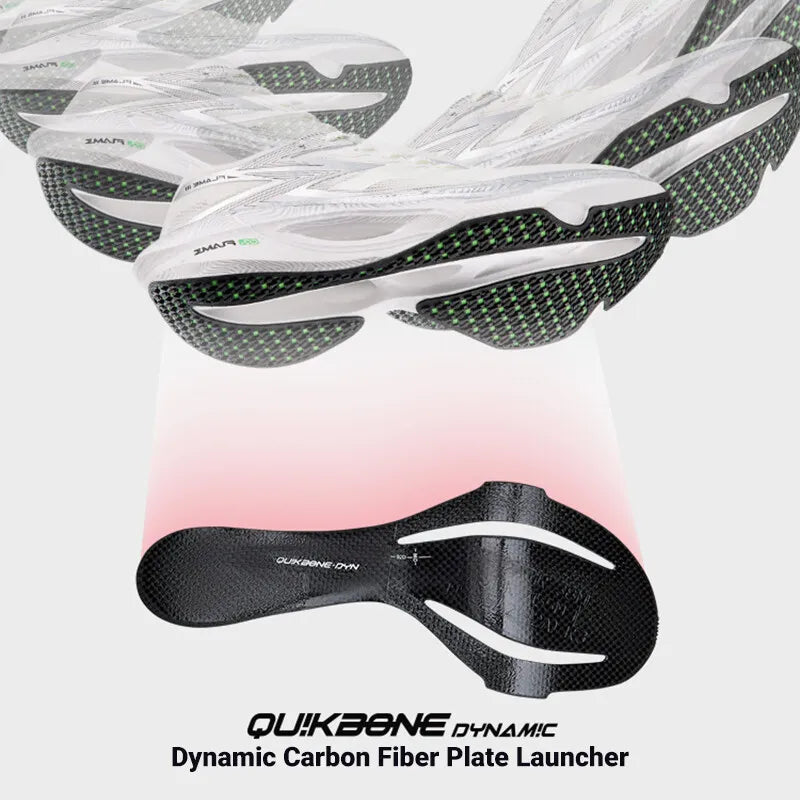 361 Degrees NEW Flame 3.0 Men Running Shoes Marathon Carbon Plate Racing Breathable Cushioning Non-Slip Sneakers Male 672412207