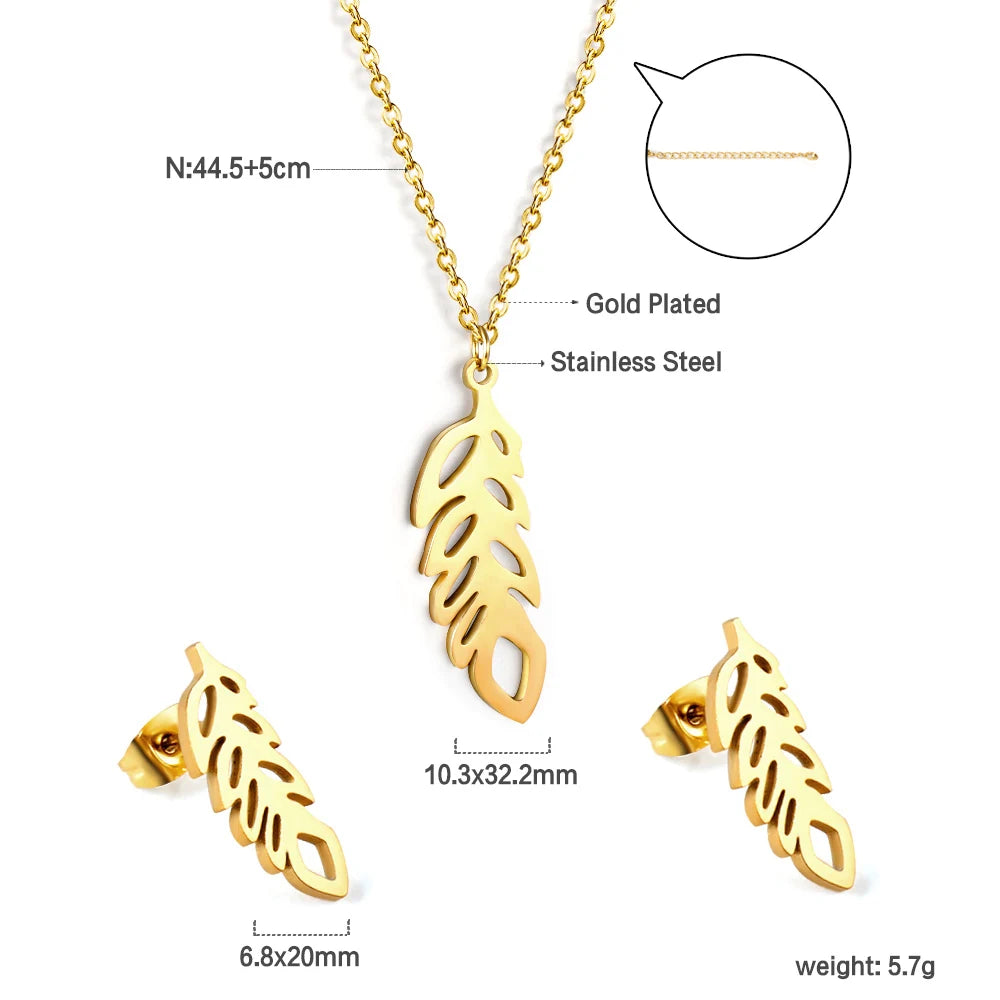 LUXUKISSKIDS Big Tree Of Life Charms Dubai Golden Jewelry Sets For Woman/Men Hippie Round Pendant Set of Necklace Earrings Punk