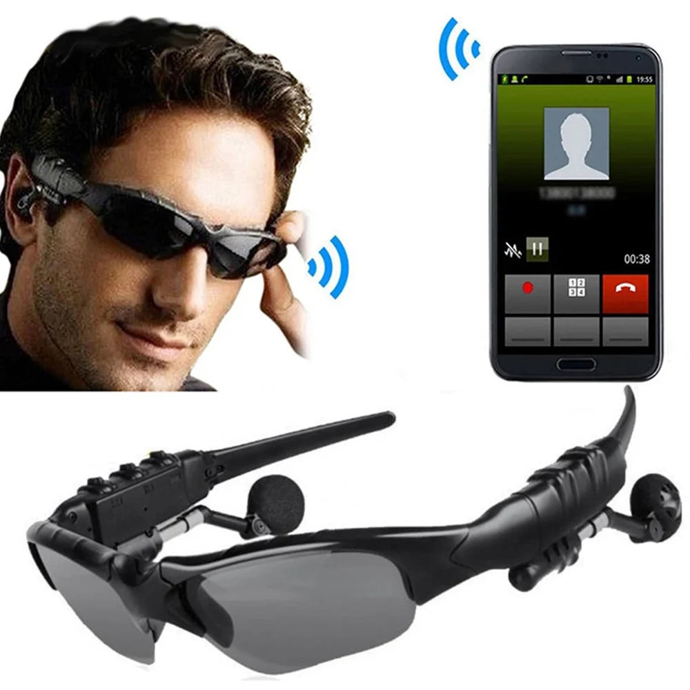 Bluetooth Hiking Eyewear Smart Glasses Stereo Listening Wireless Headset UV-Protection Polarized Lenses Sunglasses Headphones