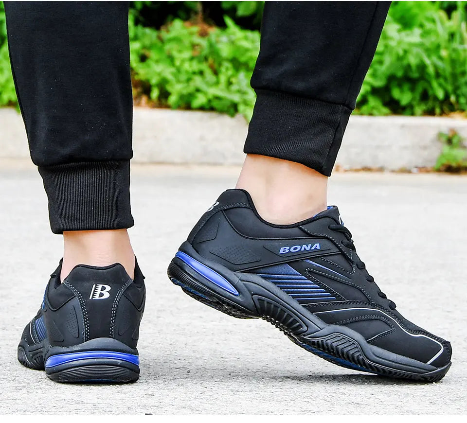 BONA New Designers Table Tennis Shoes Men Indoor Sports Shoes Badminton Sneakers Breathable Sport Footwear Mansculino Comfy