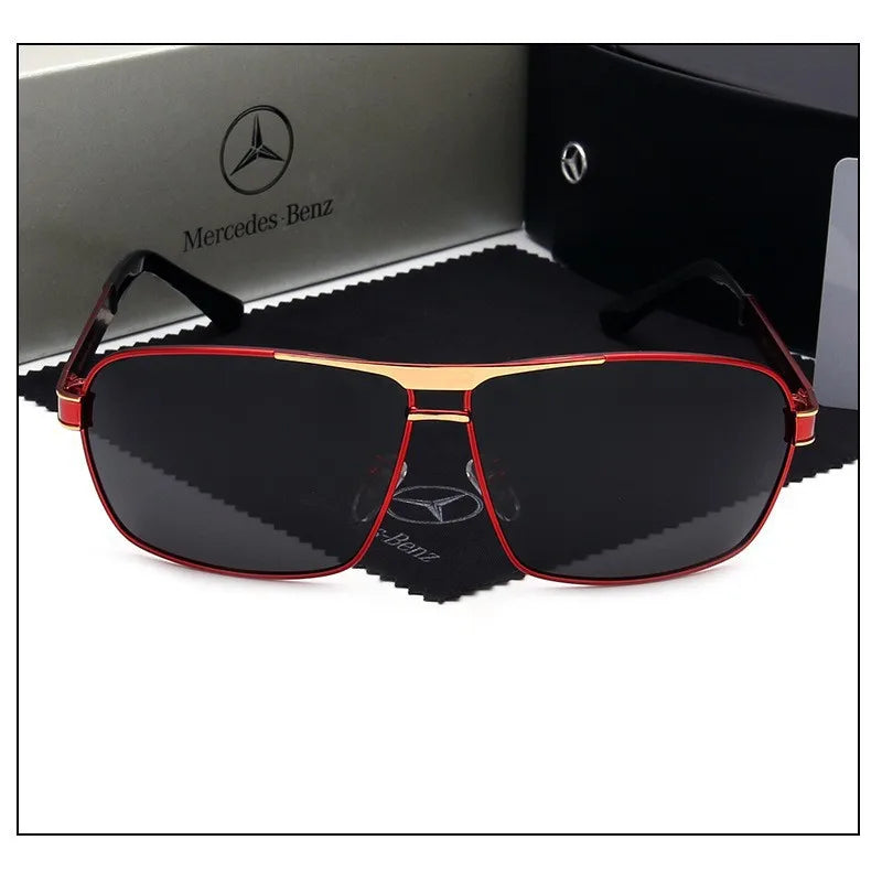 Car High-End Popular Polarized Sunglasses Anti Glare Goggles Mercedes Benz A B C E S SLK ML Sprinter Vito Class GLA GLC GLK GLS