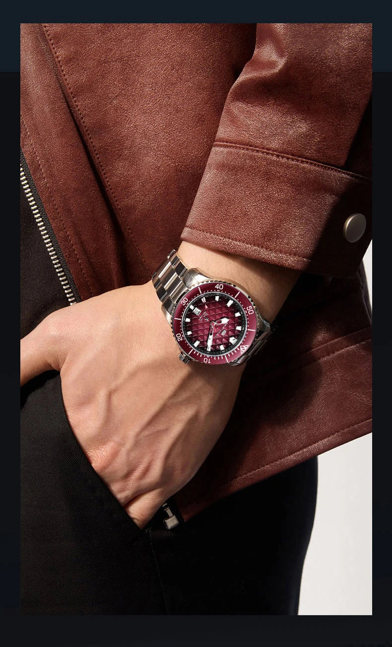 Seagull King of the Dragon Men's Watches Automatic Mechanical Watch Sports Diver 300M Waterproof Wristwatch Luxury 2024 New 1216