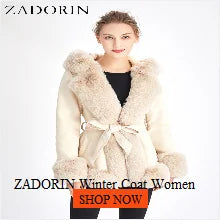 ZADORIN S-6XL Mink Coat Winter Black White Faux Fur Coat Woman Elegant Fluffy Faux Fur Jacket Top Short Fur Coats Woman Clothing